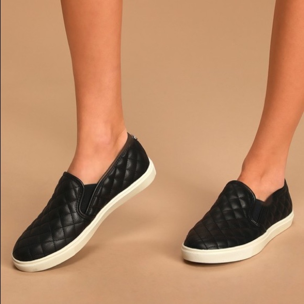 Steve Madden Black Ecentrcq Sneakers